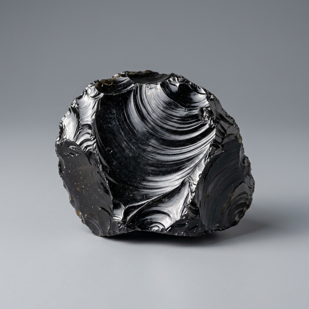 Natural Black Obsidian